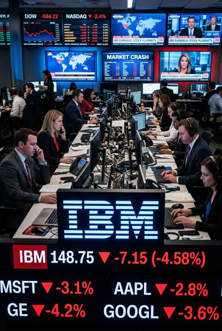 ibm stock market news